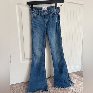 Girls Abercrombie Kids Flared Jeans
